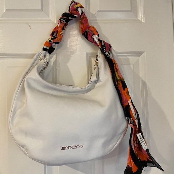 Jimmy Choo Scarf-handle Hobo Bag - Picture 2 of 6